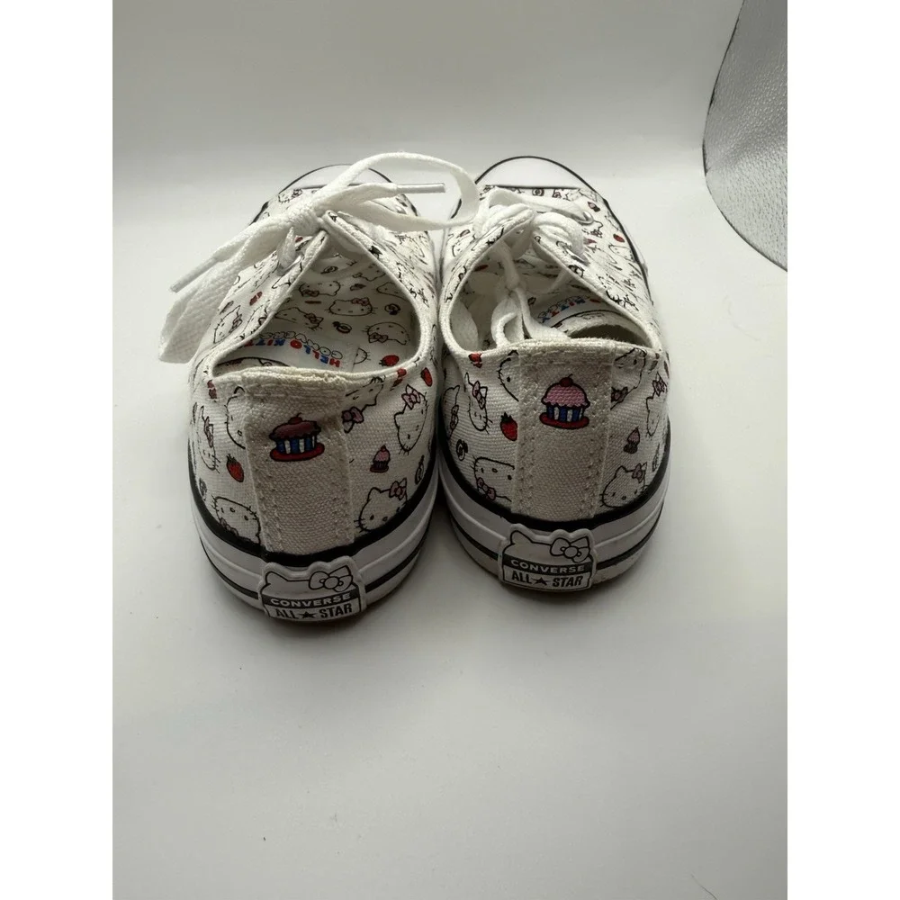 Hello Kitty X Converse Chuck Taylor All Stars Low Top‎ 163916F Youth Girls 3 Y